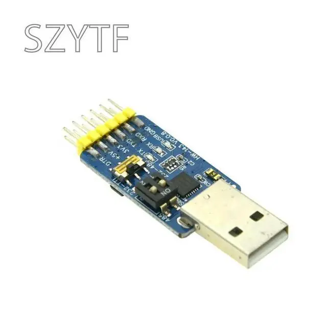 Alt view image 2 of 3 - CP2102 USB-UART 6-in-1 Multifunctional(USB-TTL/RS485/232,TTL-RS232/485,232 to 485) Serial Adapter for