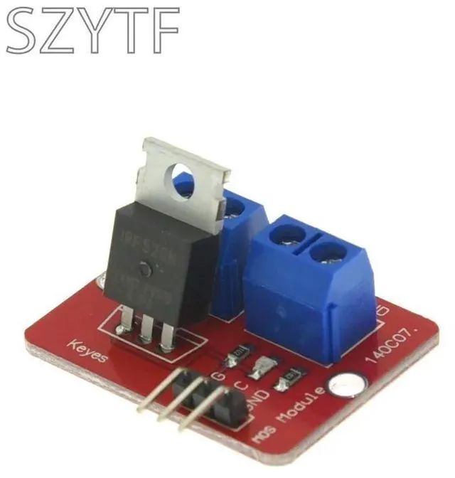 Main image of 0-24V Top Mosfet Button IRF520 MOS Driver Module For MCU ARM Raspberry pi