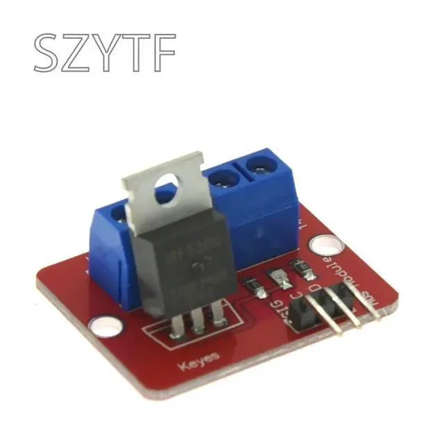 Alt view image 2 of 3 - 0-24V Top Mosfet Button IRF520 MOS Driver Module For MCU ARM Raspberry pi