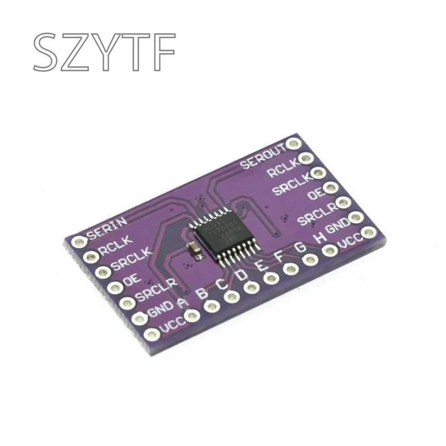 Alt view image 2 of 3 - 74HC595 Shift Register Breakout 595 8 Bit Shift Register CJMCU-595