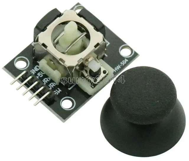 Main image of JoyStick 5Pin 5 PIN Breakout Module Switch Shield Board For PS2 Joystick Game Controller Two Way Rocker 10K Resistor 2.54mm