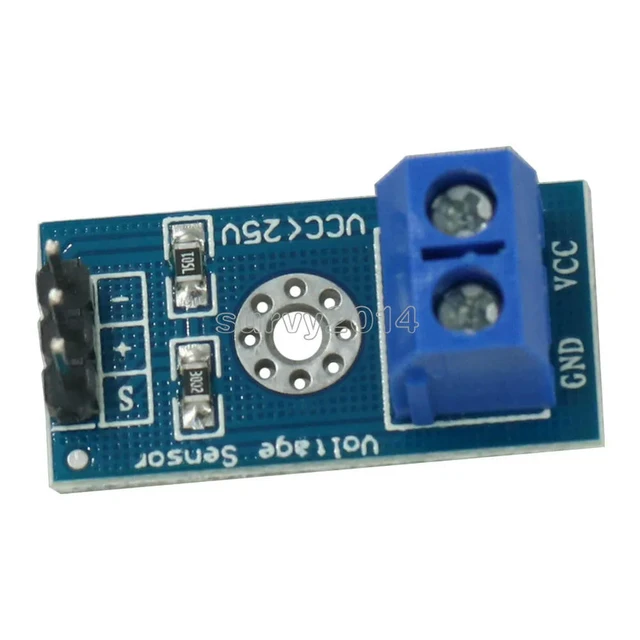 Alt view image 3 of 3 - DC 0-25V Standard Voltage Sensor Module Test Electronic Bricks Robot for Diy Kit