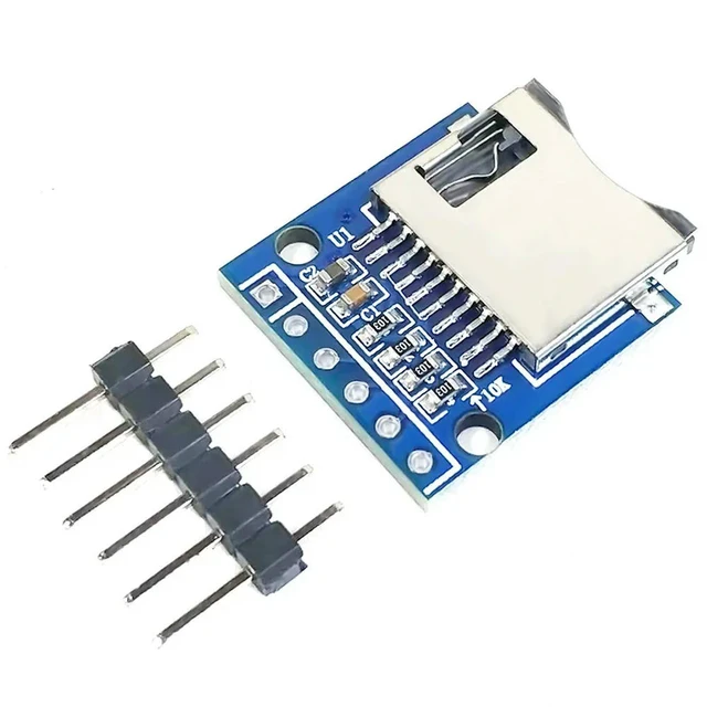Alt view image 2 of 3 - 2Pcs/lot TF Micro SD Card Module Board Mini SD Card Module Memory Module for ARM AVR