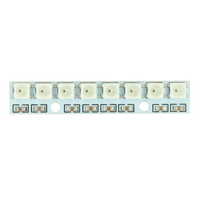 Alt view image 2 of 3 - WS2812 5050 RGB LED Lamp Panel Module 5V 8-Bit Rainbow LED Precise for