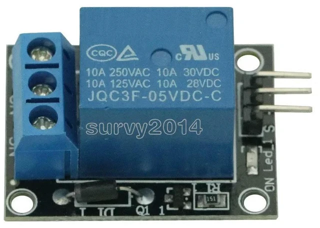 Alt view image 3 of 3 - KY-019 5V One 1 Channel R elay Module Board Shield For PIC AVR DSP ARM