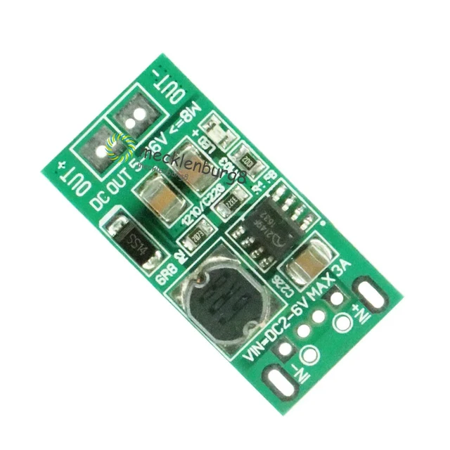 Alt view image 3 of 3 - 8W USB Input DC-DC 5V (2V-6V) to 12V Step Up Boost Module Power Supply Converter Charger Module Board For