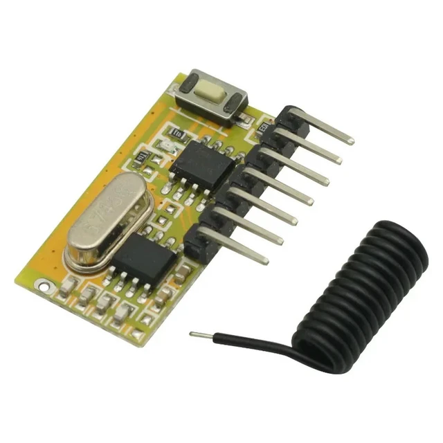 Alt view image 2 of 3 - RXC6 433Mhz Superheterodyne Receiver PT2262 Code Steady for /AVR