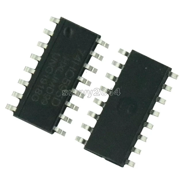 Alt view image 2 of 3 - 10PCS 74HC595D 74HC595 8-Bit Shift Register SOP-16 IC
