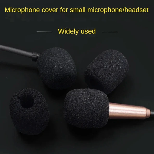Alt view image 2 of 3 - Universal Amplifier Sponge Cover Headset Microphone Cover Headset Protection Anti-Spray Dust Ear Cotton Durable
