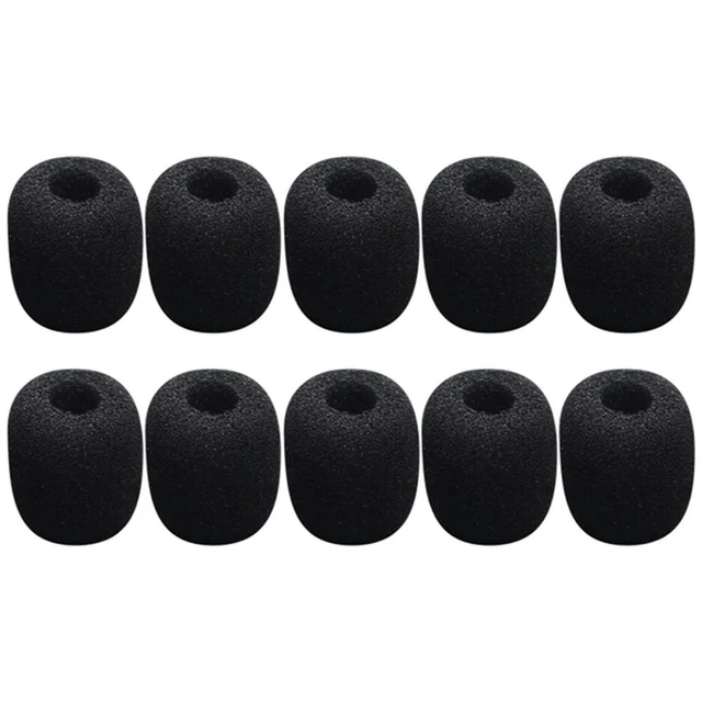 Alt view image 3 of 3 - Universal Amplifier Sponge Cover Headset Microphone Cover Headset Protection Anti-Spray Dust Ear Cotton Durable