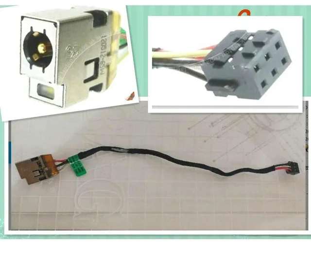 Main image of For 4 6 tpn-c102 c103 motherboard power jack charging port power head