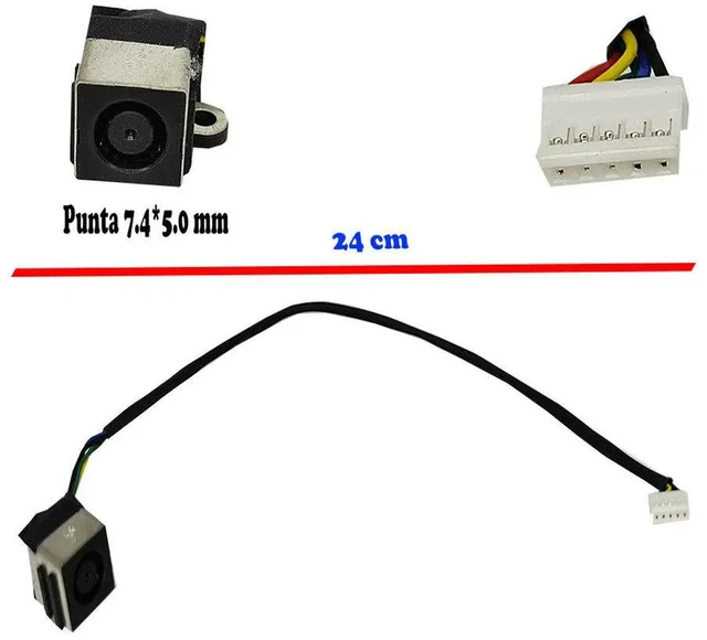 Main image of For 14r n4010 n4110 n4120 m4110 power jack dc charging port power head