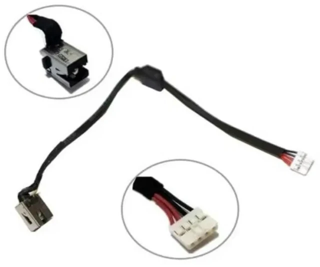 Main image of DC Power Jack with cable For P875 P875d P870 Laptop DC-IN Charging Flex Cable