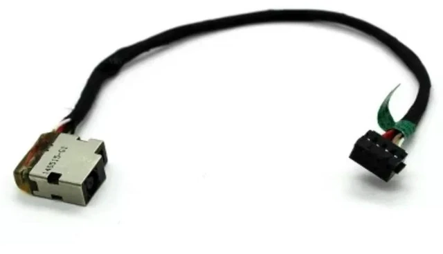 Main image of DC Power Jack with cable For 15-H-g-r Power Interface 250 255 G3 15-R TPN-C117 C113 Laptop DC-IN Charging Flex Cable
