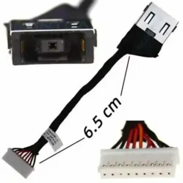 Main image of DC Power Jack with cable For ThinkPad T540p Power Interface W540 W541 04x5515 Laptop DC-IN Charging Flex Cable
