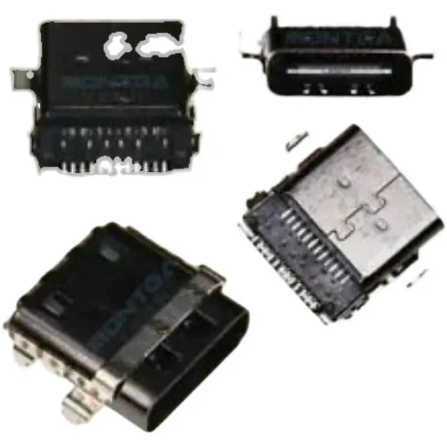 Alt view image 2 of 2 - For xps 13-9365 p71g inspiron 7590 7306 type-c power charging interface head