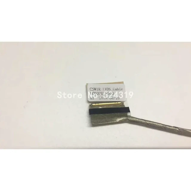 Alt view image 2 of 3 - Laptop LCD Cable for ES1-523 ES1-532 ES1-524 Ex2540 ES1-533 ES1-572 N16C1 Gateway NE527 DC02002F300 LVDS cable