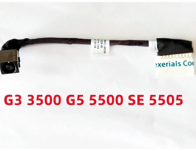 Alt view image 3 of 3 - DC Power Jack with cable For G3 3500 G5 5500 Se 5505 Laptop DC-IN Charging Flex Cable 00ht24