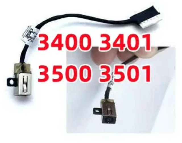 Main image of DC Power Jack with cable For Vostro 3400 3401 3500 3501 Laptop DC-IN Charging Flex Cable