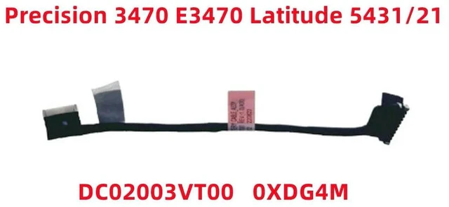 Main image of Cable For Precision 3470 E3470 Latitude 5431 5421 0XDG4M DC02003VT00