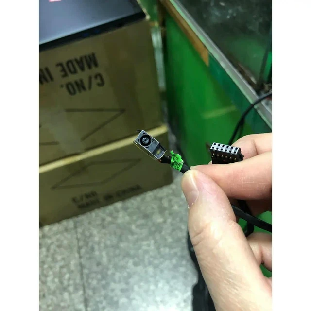 Alt view image 2 of 3 - For 15-dc tpn-q211 charging port power jack double row l24348-001