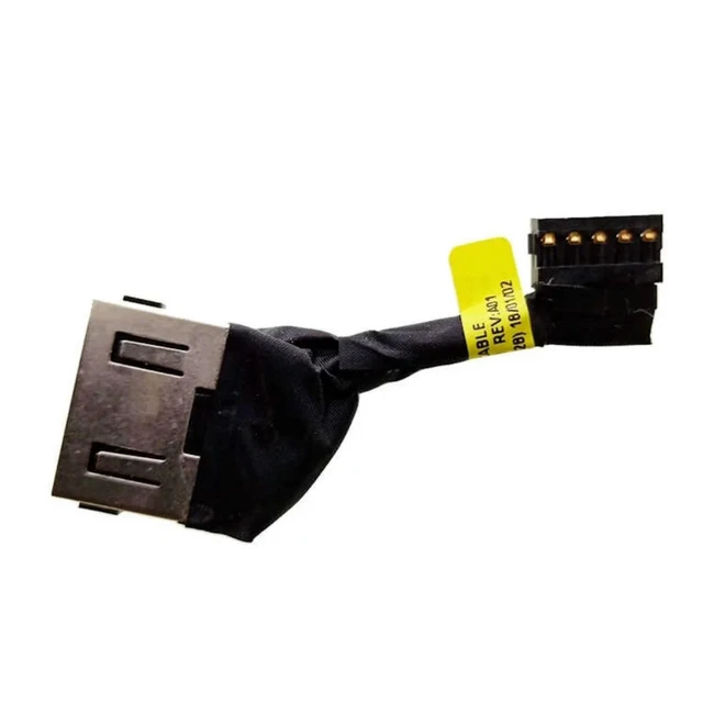 Alt view image 2 of 3 - DC Power Jack with cable For V130-15IKB V330-15IKB 15ast Laptop DC-IN Charging Flex Cable