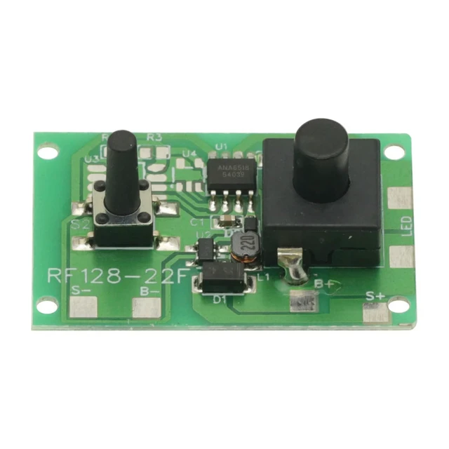 Alt view image 2 of 3 - 1.2V Solar Lamp String Control Board Circuit Board with switch Solar street light control panel Solar Light Controller Module