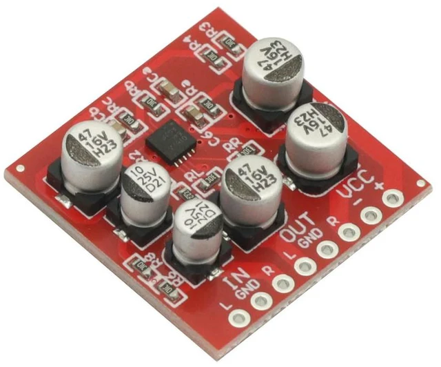 Main image of OPA1622 Audio Preamplifier Board, 145mA High Current Drive Output Amplifier Module for Headphone Amp/Power Amplifier