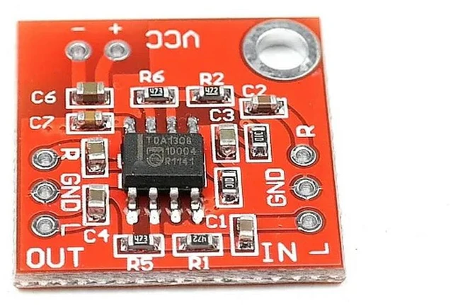 Main image of Stereo TDA1308 Headphone Amplifier Board Headset Amp Preamplifier Board Module 3V-6V