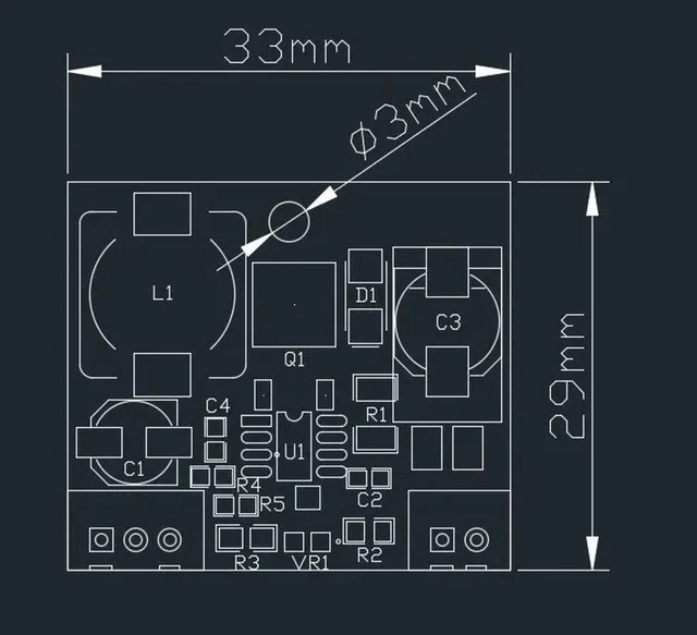 Alt view image 3 of 3 - 1PCS DC 5V-12V to 170V 150V-220V Glow tube High Voltage Boost DC Power Module Board For