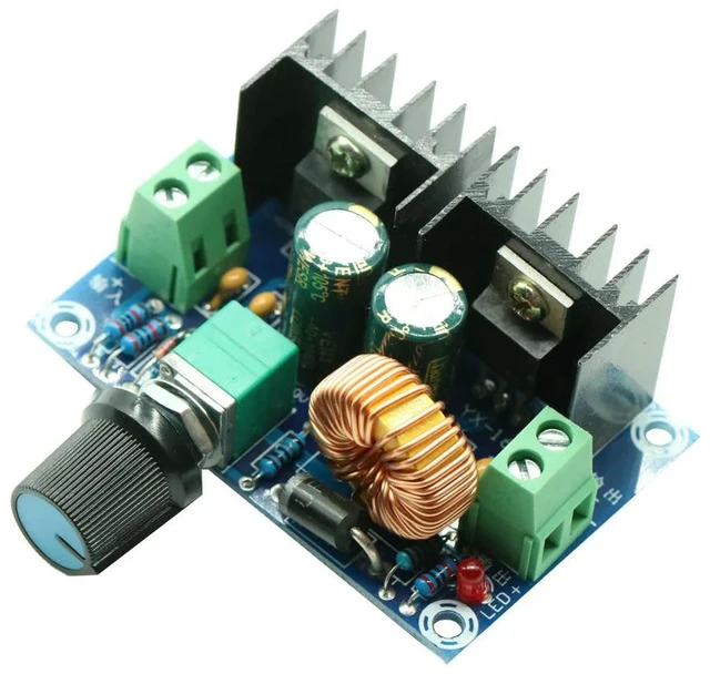 Main image of Max 8A XL4016 XL4016E1 200W High Power DC-DC XH-M401 PWM Adjustable Step-down Buck Converter Module Tire Voltage Regulator