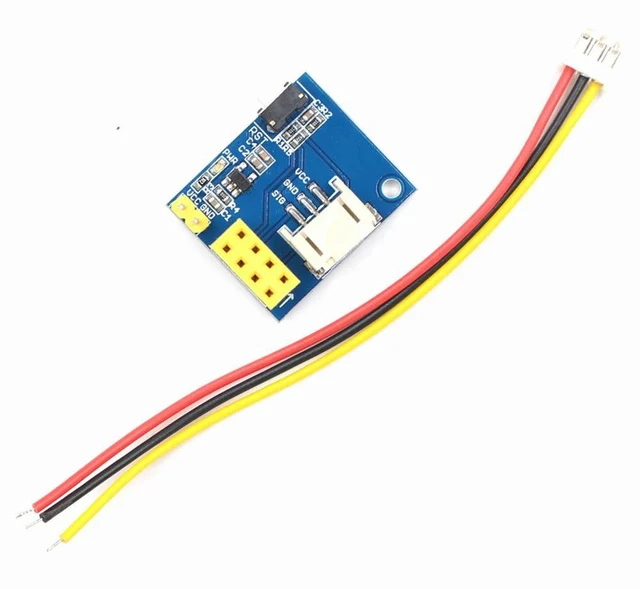 Main image of ESP8266 ESP01 ESP-01 RGB LED Controller Adpater Module for IDE WS2812 WS2812B 5050 16 Bits Light Ring DIY