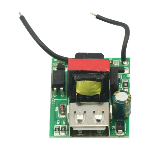 Alt view image 2 of 6 - USB Converter Stabilizer DC-DC Buck Step Down Power Module 12V 24V 36V 48V 72V to 5V 1A USB Galvanic Isolated Board