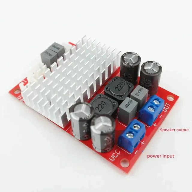 Alt view image 3 of 6 - CS8683 Digital Power Amplifier Board, High-power Mono 130W Single Power Supply Can Be Balanced Input