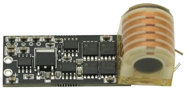 Alt view image 3 of 3 - DC 7V-15V 12V To 15KV-20KV High Frequency AC High Voltage Generator Inverter Boost Spark Arc Ignition Coil Module Board