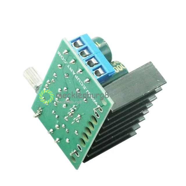 Alt view image 3 of 3 - TDA2050 DC 12-24V 5W-120W One Channel Mono Audio Power Amplifier Board Module 1-Channel