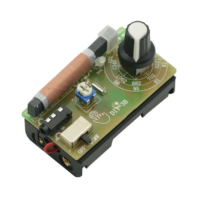Alt view image 2 of 6 - 1PCS AM / FM medium wave MW FM 2 band headset radio Module Board