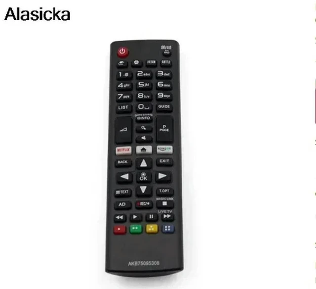 Main image of For TV Remote Control AKB75095308 Universal for AKB75095307 TV Replacement Remote Control Durable Sensitive