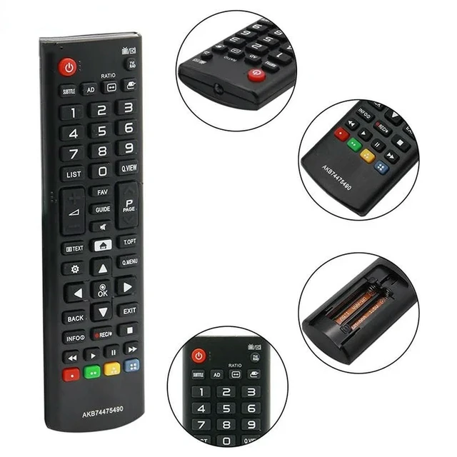 Alt view image 2 of 3 - AKB74475490 Universal Remote Control Replacement for TV 32LH510U 32LH513U 32LH519U 32LH530V 43LH510V 43LH513V 43LH541V