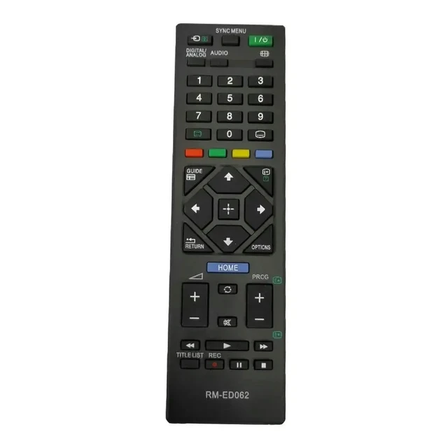 Alt view image 2 of 3 - RM-ED062 Remote Control for Bravia LED LCD TV KD-43XE7077 KD-49XE7077 KDL-32R424A KDL-32R430B KDL-32RE405 KDL-40R353C