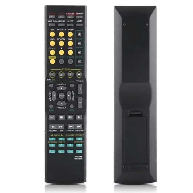 Alt view image 3 of 3 - RAV315 Remote Control for YAMAHA Home Audio AV Receiver HTR-6025 HTR-6030 HTR-6050 RX-V361 RX-V361BL RX-V561 YHT-280BL YHT-380BL