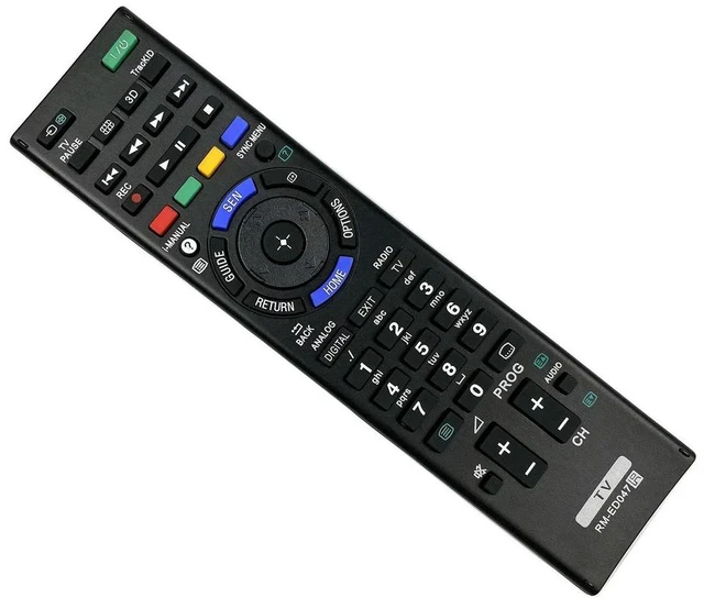 Alt view image 3 of 3 - Universal TV Remote Control Replacement for Bravia TV RM-ED047 RM-YD103 RM-ED050 RM-ED052 RM-ED053 RM-ED060