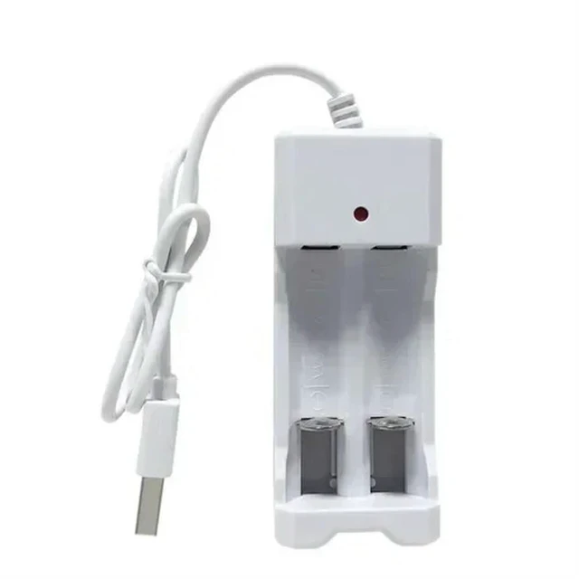 Main image of Charger 2 Slot USB Plug AA/AAA Rechargeable Batteries Charger for 1.2V Ni-MH Ni-Cd Fast Charging Tool