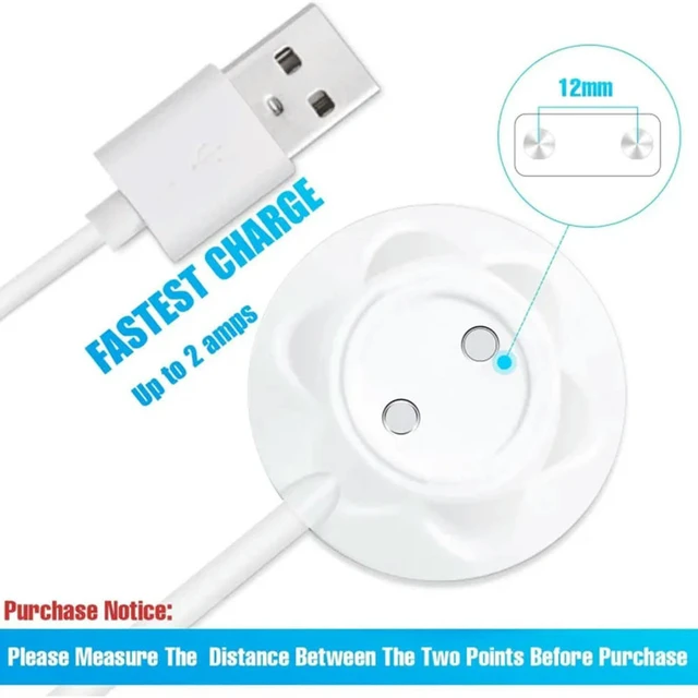 Alt view image 3 of 6 - Replacement for Rose Toy Charger Standing Magnetic Adapter Fast Charging USB Cable Base Dock Station for Rose Massager