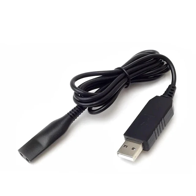 Alt view image 2 of 6 - Universal USB Charger for Braun Shaver Series 1 3 4 5 6 7 8 9 Charging Cable Output 5V 1A AC Power Adapter Wall Plug Cord
