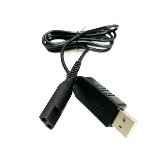 Alt view image 3 of 6 - Universal USB Charger for Braun Shaver Series 1 3 4 5 6 7 8 9 Charging Cable Output 5V 1A AC Power Adapter Wall Plug Cord