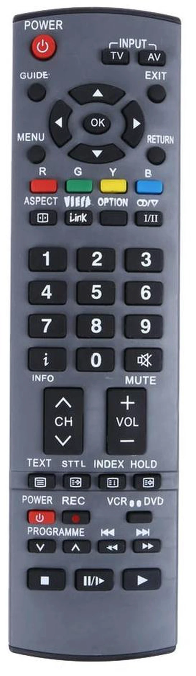 Main image of Universal Remote Control For Panasonic TV EUR 7651120/71110/7628003 Television Controller