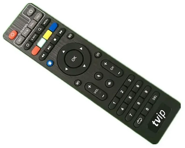 Alt view image 3 of 5 - Factory TVIP Remote Control Without Bluetooth for 410 412 501 525 530 605 610 BT045-CJF-001 V2.0 IP TV Box Satellite Receiver