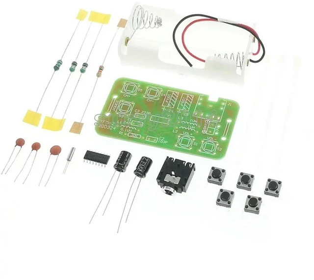 Main image of FM Stereo Radio Kit DIY Radio Parts Digital Radio Production