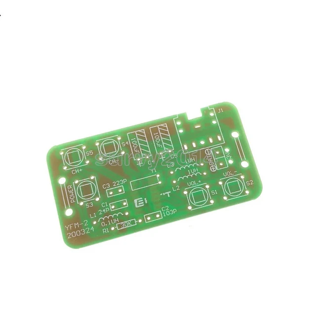 Alt view image 3 of 3 - FM Stereo Radio Kit DIY Radio Parts Digital Radio Production